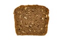 Slice of dark bread Royalty Free Stock Photo