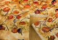 A Slice of Foccacia Royalty Free Stock Photo