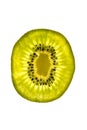 A slice of fresh kiwi Royalty Free Stock Photo