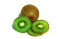 Kiwi fruit, close up