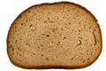 Slice of german healty brown bread Royalty Free Stock Photo