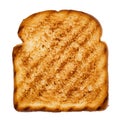 Slice of grilled bread