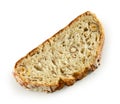 Slice of healthy bread Royalty Free Stock Photo