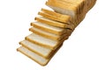 Slice loaf bread Royalty Free Stock Photo