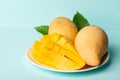 Slice mango fruit, Thai fruit