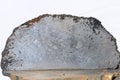 Slice of a meteorite