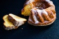 Bundt lemon cake Royalty Free Stock Photo