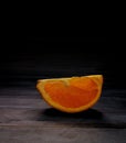 A Slice of a Navel orange