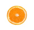 Slice of an orange.