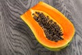 Slice papaya