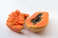 Slice papaya