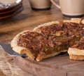 Slice of Pecan Pie Royalty Free Stock Photo