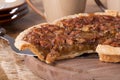 Slice of Pecan Pie Royalty Free Stock Photo