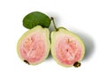 Slice pink guava