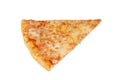 Slice of Pizza Isolated on a White Background Royalty Free Stock Photo