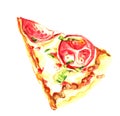 A slice of pizza \