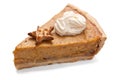 Slice of Pumpkin pie