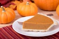 Slice of Pumpkin Pie Royalty Free Stock Photo