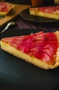 A Slice of Rhubarb Custard Pie