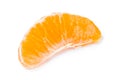 Slice of tangerine or mandarin fruit