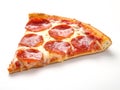 Slice of tasty classic original Pepperoni Pizza Royalty Free Stock Photo