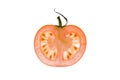 Slice of tomatoe Royalty Free Stock Photo