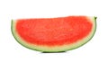 Slice of water melon on a white background Royalty Free Stock Photo