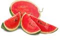 Slice watermelon