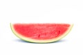 Slice watermelon isolate on white background Royalty Free Stock Photo