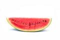 Slice watermelon isolate on white background Royalty Free Stock Photo