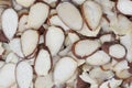 Sliced Almonds Royalty Free Stock Photo