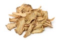 Sliced Angelica Sinensis or Dang Gui Royalty Free Stock Photo