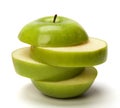 Sliced apple Royalty Free Stock Photo