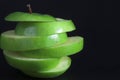 Sliced Apple Royalty Free Stock Photo