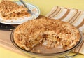 Sliced Apple Pie Royalty Free Stock Photo