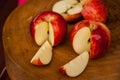 Sliced apple