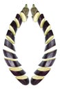 Sliced Aubergines Royalty Free Stock Photo