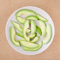 Sliced avocado Royalty Free Stock Photo