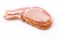 Sliced bacon Royalty Free Stock Photo