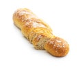 Sliced baguette. Crispy fresh baguettes Royalty Free Stock Photo