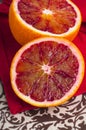 Sliced blood orange