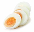 Sliced boiled egg Royalty Free Stock Photo