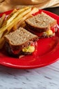 Sliced Bread Hamburger Sliders