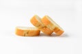 Sliced bread roll Royalty Free Stock Photo