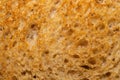 Sliced bread texture. piece of wheat bread