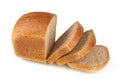 Sliced brown bread