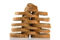 Sliced brown bread Royalty Free Stock Photo