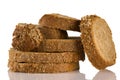 Sliced brown bread Royalty Free Stock Photo