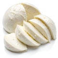 Sliced Buffalo Mozzarella Cheese Royalty Free Stock Photo