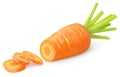 Sliced carrot